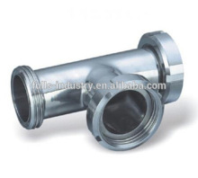 Sanitary Threaded Tee/ stainless steel Tee
