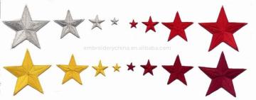 Embroidered Label Star