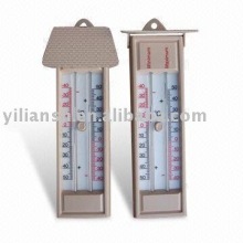 Plastic Indoor Outdoor Max Min Thermometer