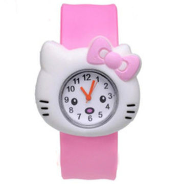 Hello Kitty Cute Kids Boy Girl Silicone Wristband Watch Cuff Watch Birthday Gifts