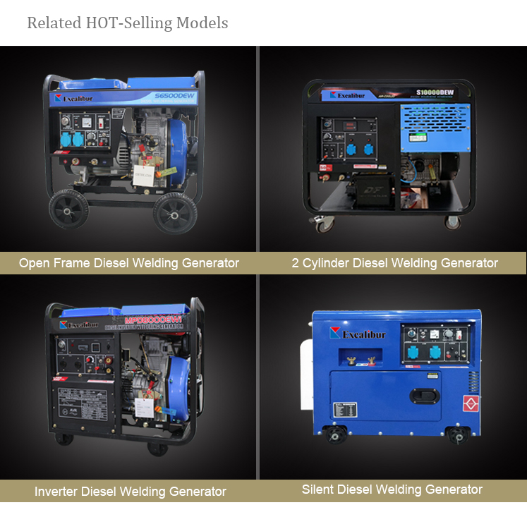 Portable Welder Generator Diesel Generator 2.5KW