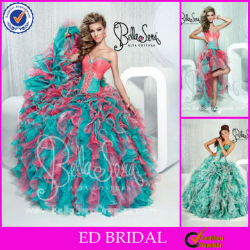 QN19 Western Style Unique Quinceanera Dresses With Detachable Skirt