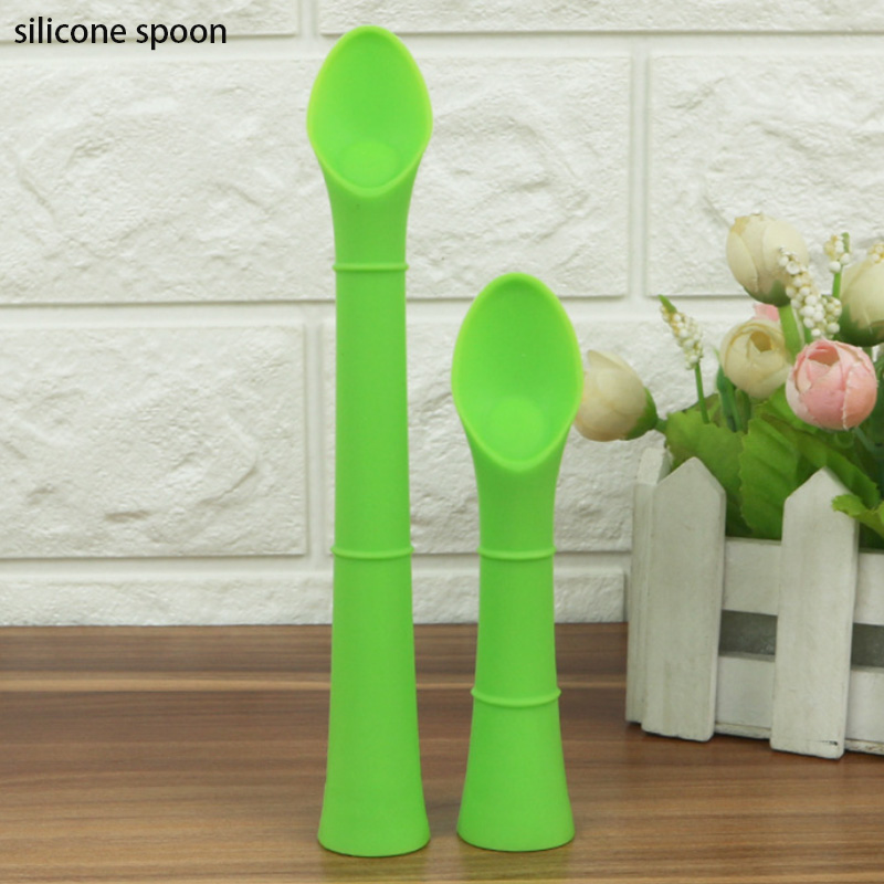 Baby Food Grade Silicone Feeding Spoon