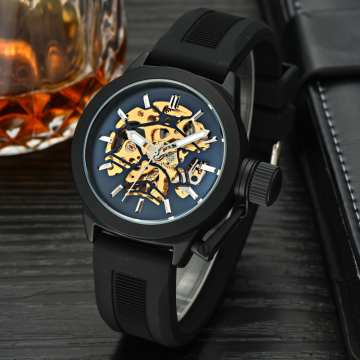 best brands movement 24 hour silicone wrist watch