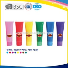 75ml non-toxic neon fabric textile paint