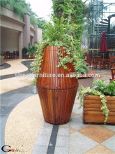 Unique designed outdoor garden wooden planter