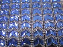 Hot fix grade A rhinestone adhesive sheet