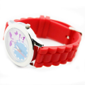 Montres à Quartz Silicone motif filles gros papillon