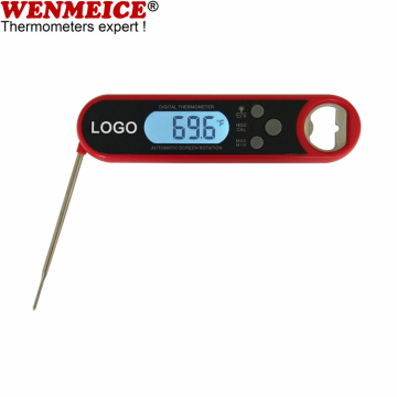 3 seconden Ultrasnel lezen Auto-rotatie Vleesthermometer