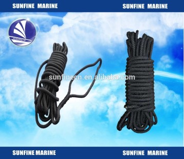 nylon polyester double braided dock line
