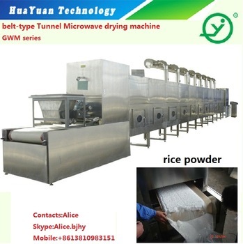 Industrial microwave flour drying and sterilization machine equipment