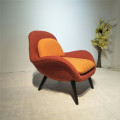 Nowoczesne włoskie skóra mdleżne nowoczesne krzesła salonowe