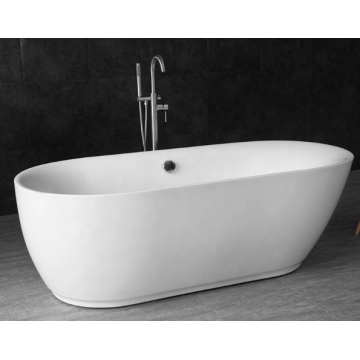 Badkamer vrijstaand bad van acryl