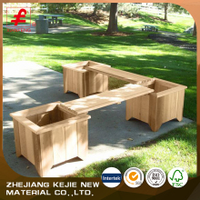 Durable China supplier Building Outdoor Wood Flower wpc Planter Plans Flower Pot Boxes