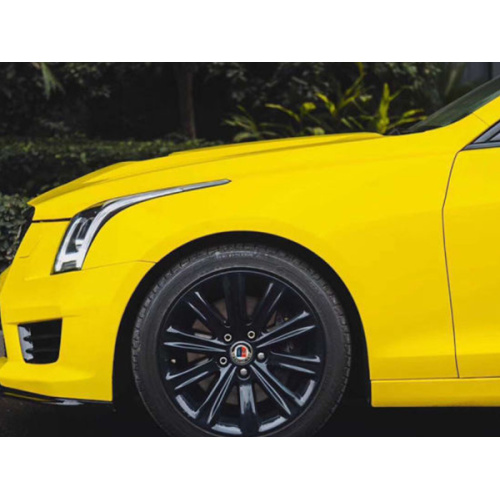 crystal gloss maize yellow car wrap vinyl