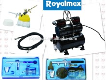 Airbrush Tanning compressor set royalmax TC-90T set for tattoo .tanning