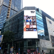 Outdoor P5 P10 LED Vertical Wall-Mounted 3D Digital Signage for Sale