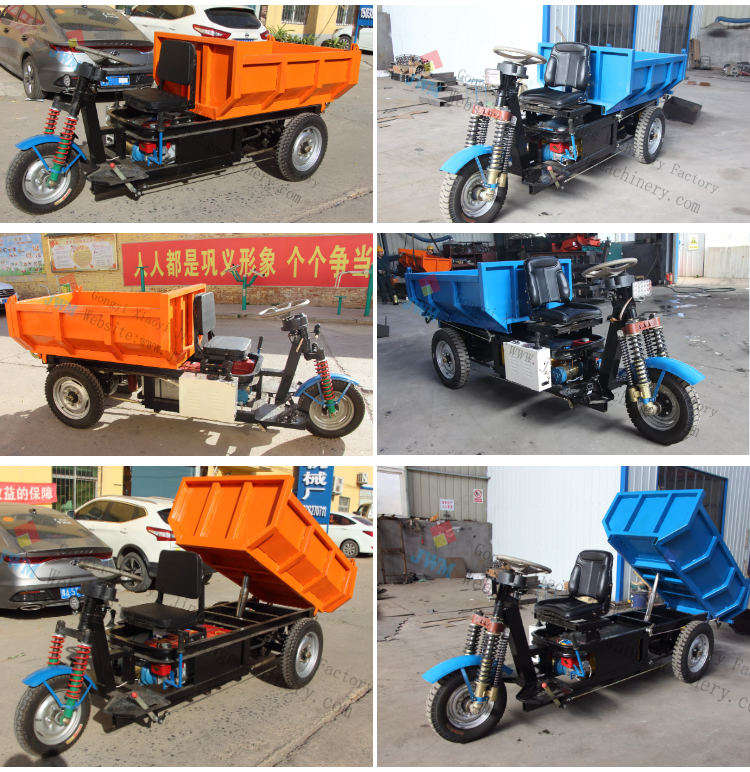 Large Electric Mining Tricycle