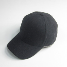 Cappello di baseball netto in feltro nera nera