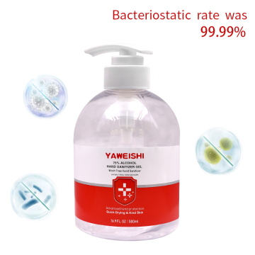 Antibacterial Alcohol Disposable Hand Sanitizer 500ml