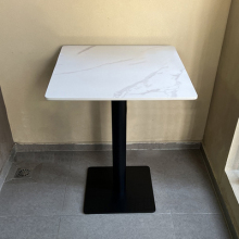 Customizable Sintered Stone Cafe Furniture for Outdoor Restaurants