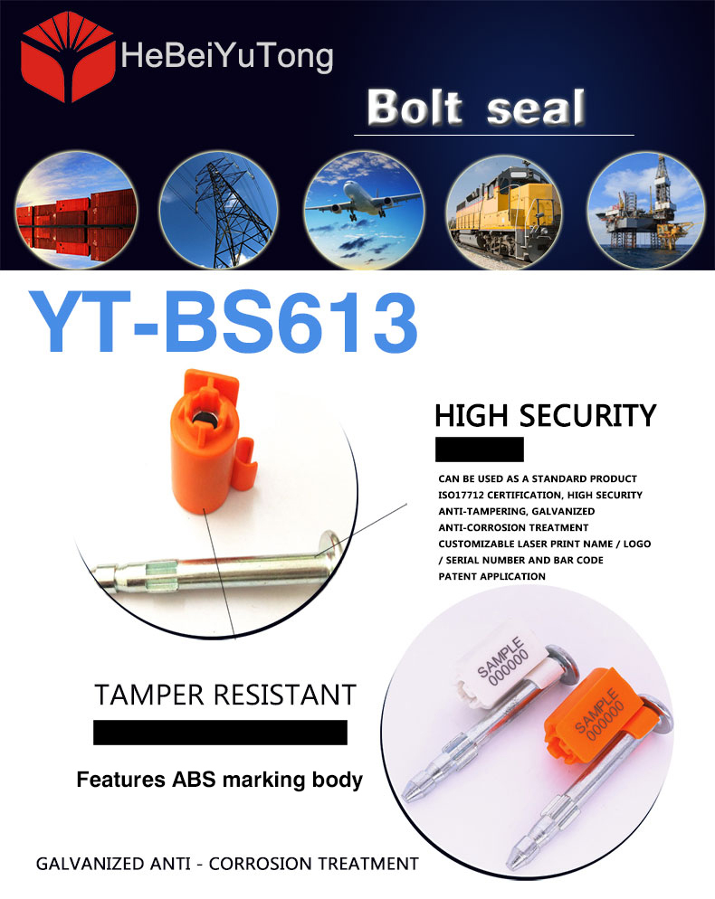 iso pas 17712 2013 standard high security seal container bolt seal cargo security bolt seal