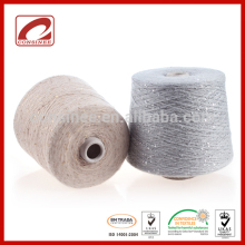 Polyester wool alpaca nylon blended fancy sequins knitting yarn