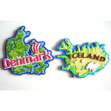 Denmark Map Design PVC Fridge Magnet (ASNY-FM-TM-041)