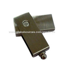 New Metal USB Flash Drive, 512MB to 32GB Capacity Range, Supports Bootable, Data Preload