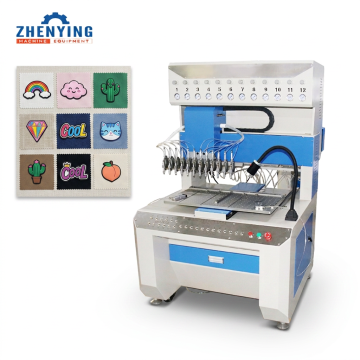 Multi Color PVC Patches Automatic Dispensing Machine with CE