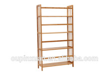 2014 Bookcase with study table MDF bookcase 4-layers bamboo bookshelf