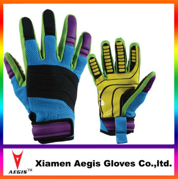 2014 Colorful Full Finger Bicycle Gloves/Full Finger Fitness Gloves