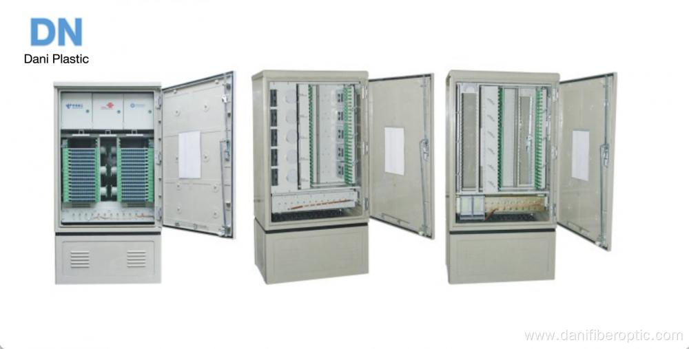 576 Core SMC Outdoor Fiber Optic Cabinet