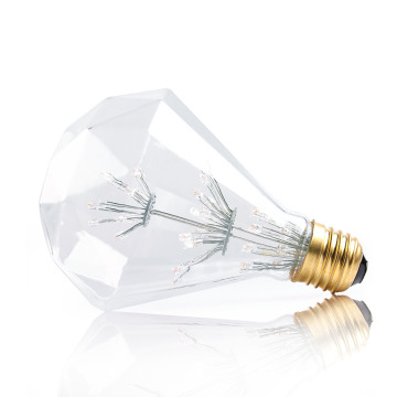 Ampoule de lampe contemporaine transparente