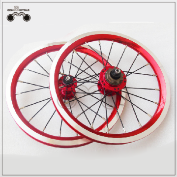 Bicycle wheel Folding bike wheel Quick release bicycle wheel