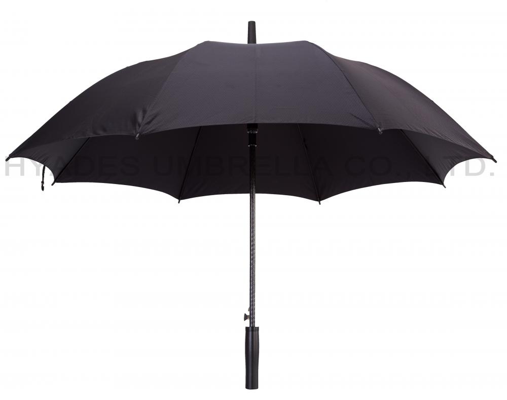 Parapluie droit homme grande taille ouvert