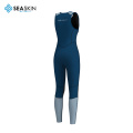 Seaskin Ladies sem mangas Neoprene Long Jane para sup