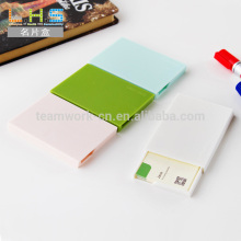 2016 New design portable ABS plastic business card box
