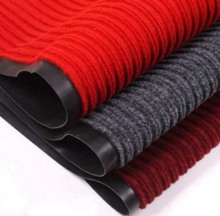 High quality nonwoven needle punched ribbed carpet