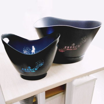 RGBW colorful Vodka Led ice cooler