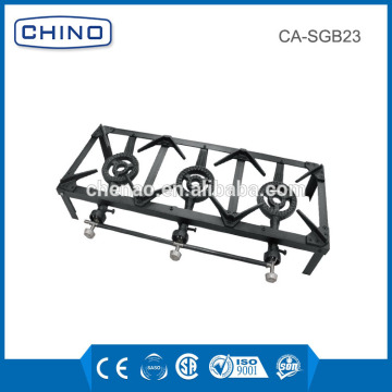new style hot gas stove Portable TRIPLE Gas COOKER Barbeque BBQ Stove