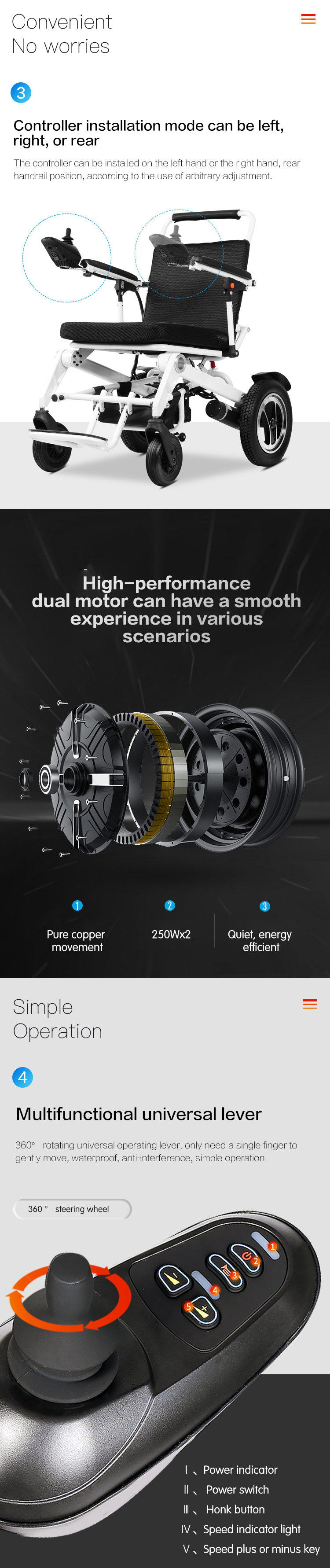 高品质多功能电动轮椅，价格便宜，适合家庭护理