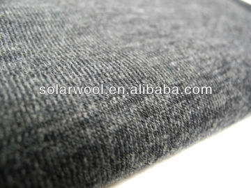 100% Merino wool 260g interlock fabric