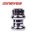 Heavy Duty Headset Spacer Stem Top Cap City Bike Headsets Tükör Ezüst Lengyel fülhallgató