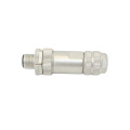 Terminais de parafuso 5pin metal m12 conector de plugue blindado