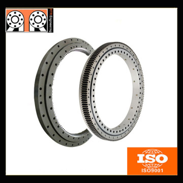 011.75.3150 ext tooth standard size large single row ball slewing bearing