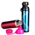 Mieux vendre coloré double paroi en acier inoxydable thermos fiole