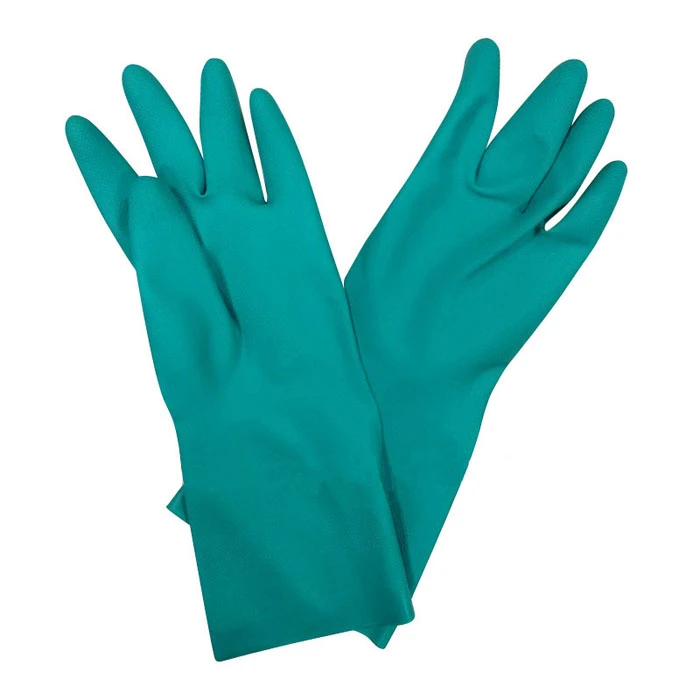 Bi-Color Gloves Neoprene Latex Gloves Safety Industry Work Glove