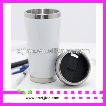 double walled ceramic travel mug