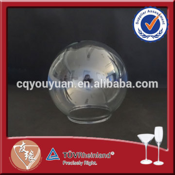 Anti-explosion dome shape clear glass lampshade